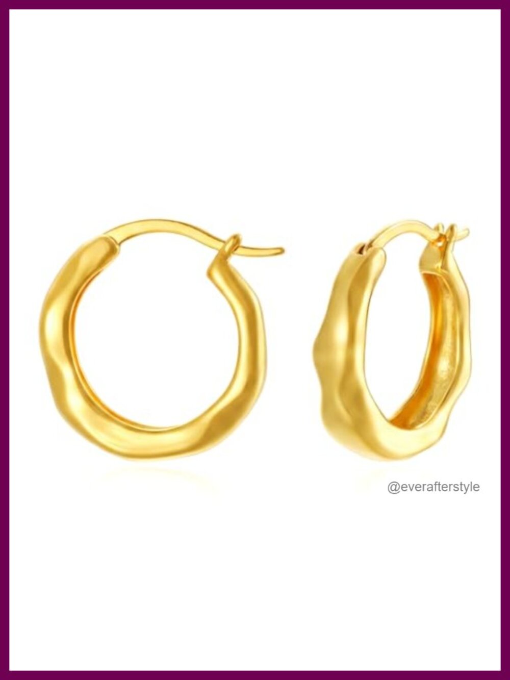 14k Gold Hoop Earrings Women Hypoallergenic Small Hoops